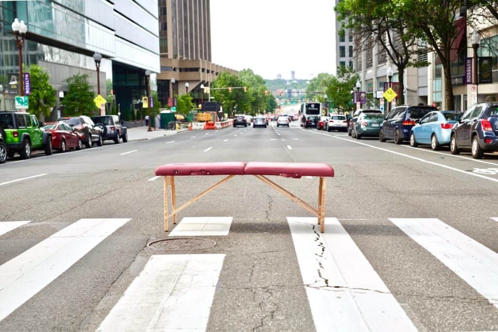 mobile physical therapy treatment table in Washington DC