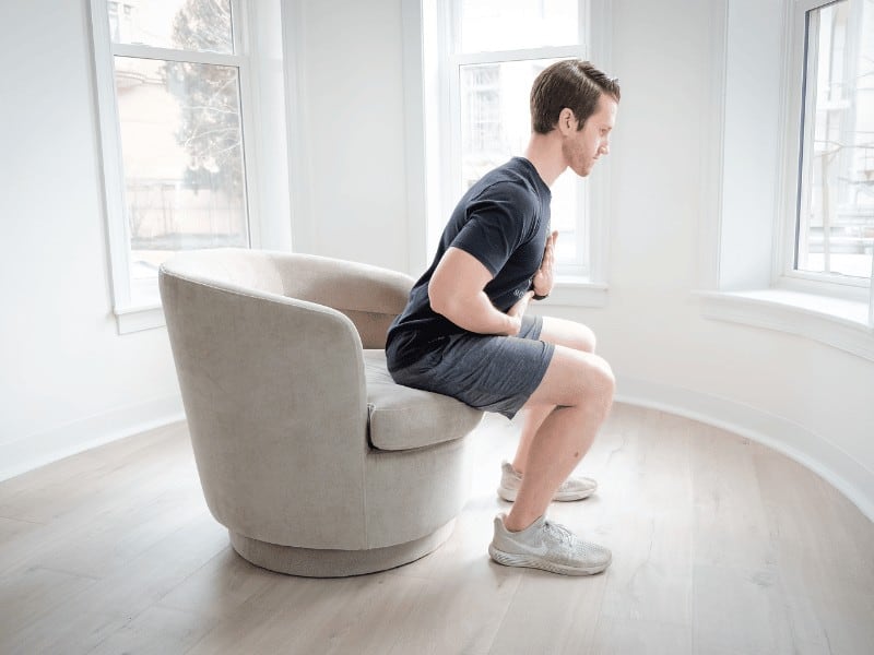 Squat Exercise Variation Sitting B MovementX Physical Therapy
