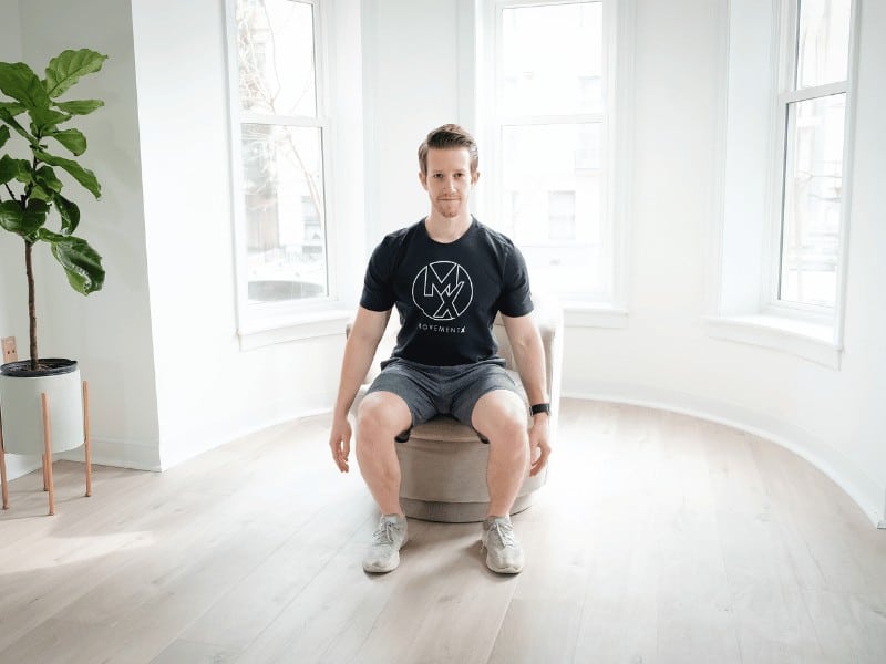 Squat Exercise Variation Sitting C MovementX Physical Therapy