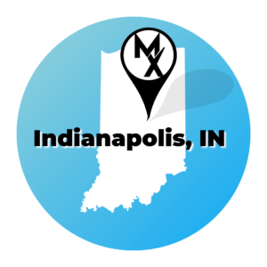 indianapolis indiana icon map