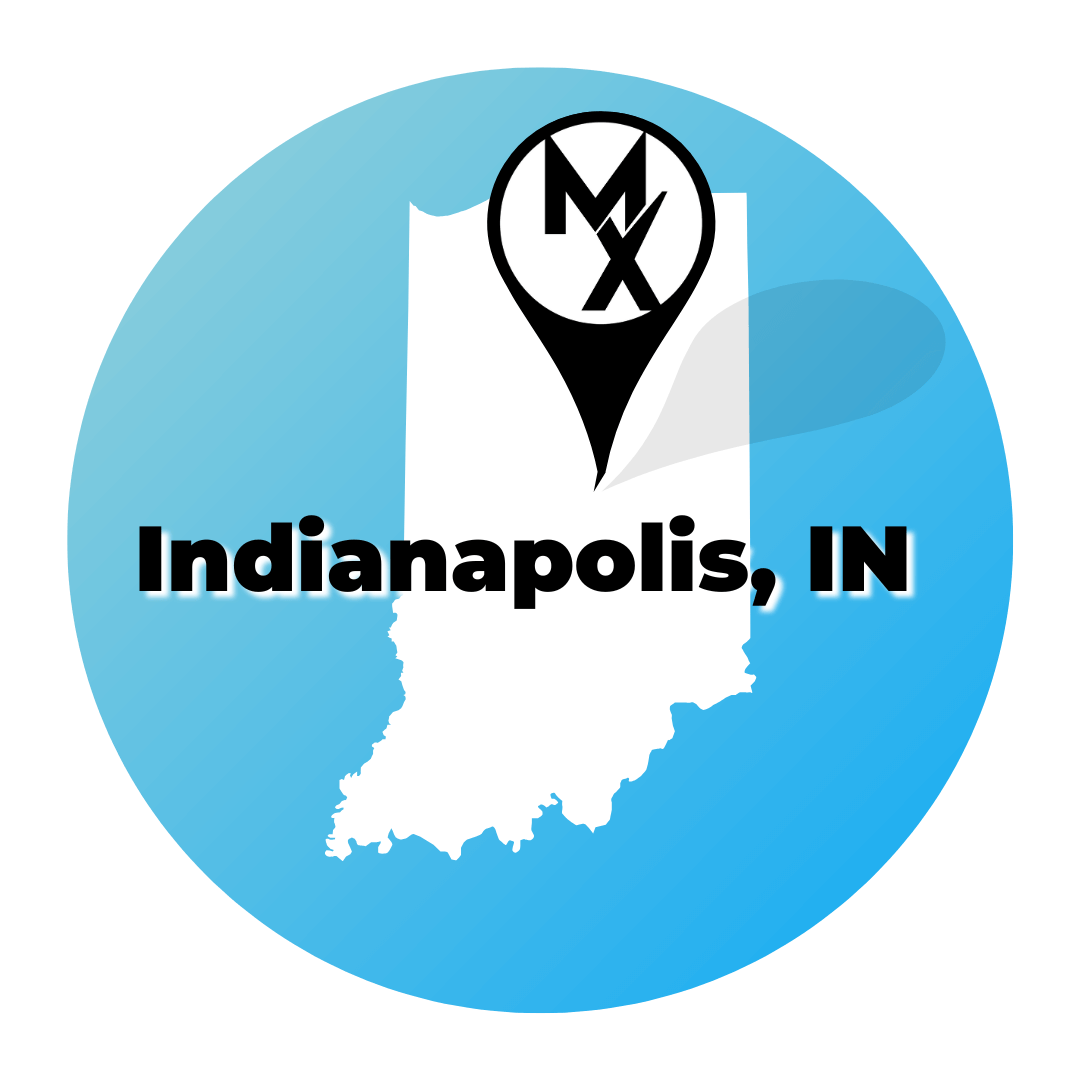 Map of MovementX Physical Therapy Jobs in Indianapolis Indiana