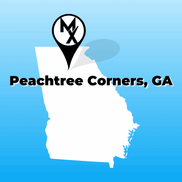 Map showing available PT jobs in Duluth Georgia