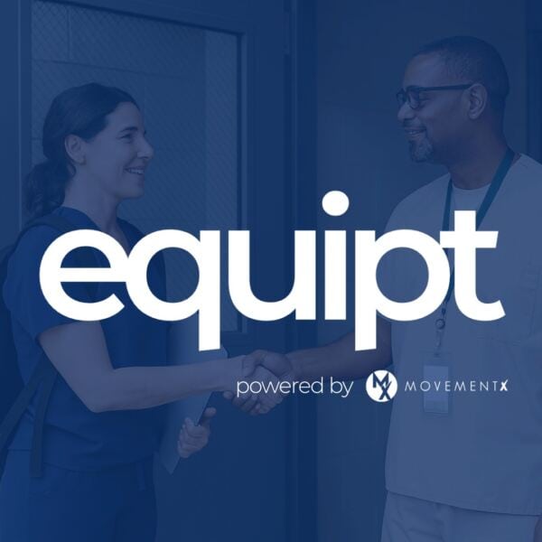 Map showing available correctional health PT jobs with equipt
